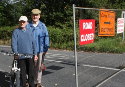 Parteen residents protest over Clare Co. Council roadworks