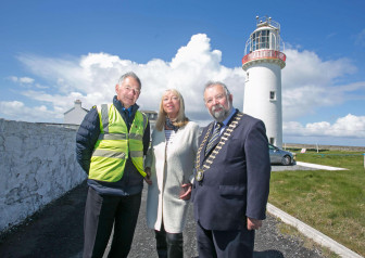 Anne Doyle launches tourist season at Loop Head Lighthouse